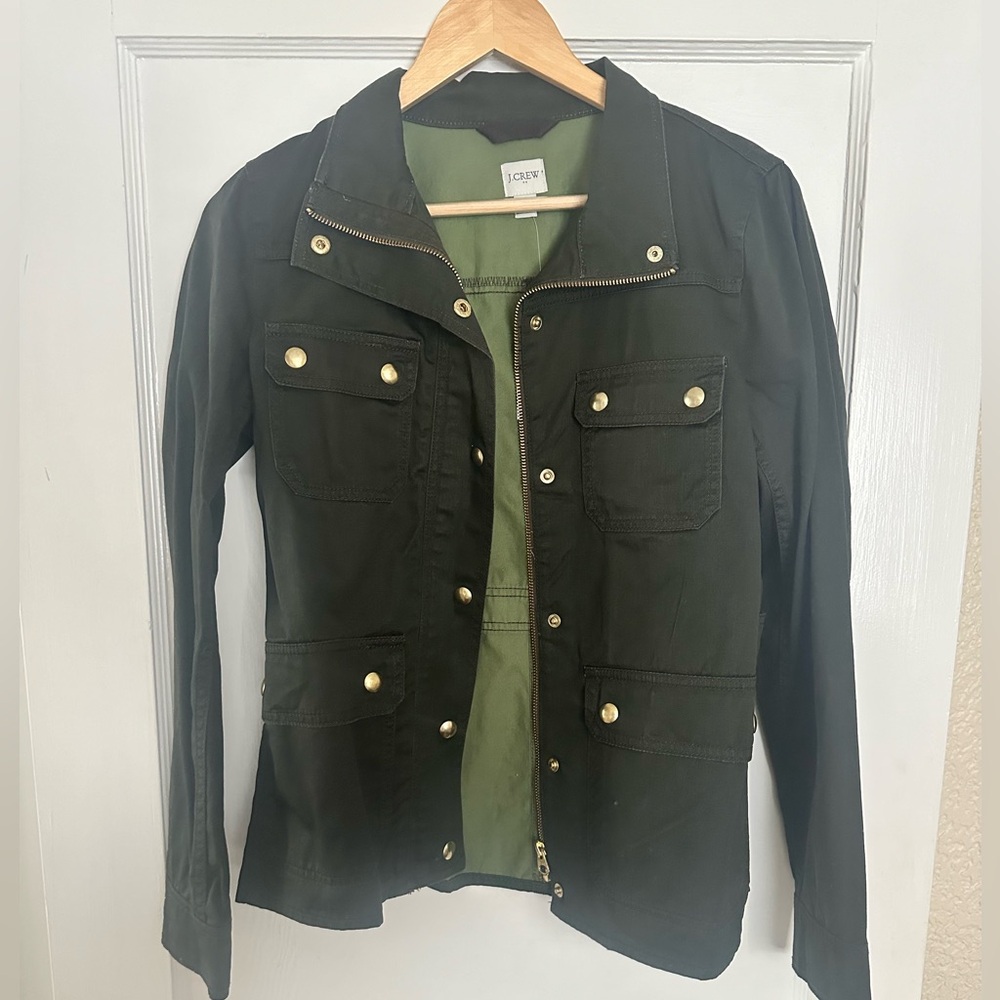 NWT JCrew Green Jacket